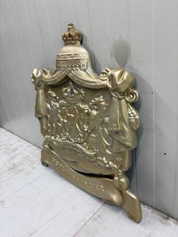 Nederlands Hofleverancier Gevelschild – Rijkswapen – Groot