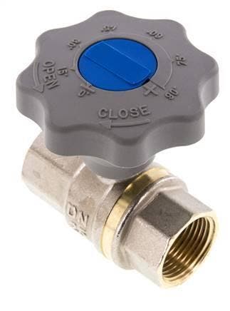 Rp 1 Pouce Soft Close Roue À Main Gaz Et Eau Vanne À Boule, Verzenden