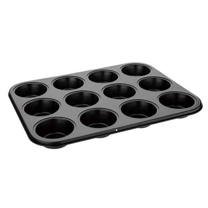 Bakvorm koolstofstaal met anti kleef | Cap. 12 muffins |, Zakelijke goederen, Horeca | Keukenapparatuur, Nieuw in verpakking, Verzenden