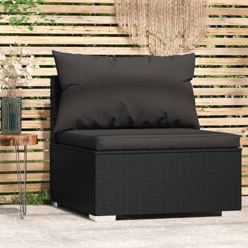 Middenbank Zwart | Tweede kansje, OP = OP (tuinbank), Jardin & Terrasse, Bancs de jardin, Verzenden
