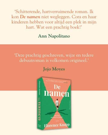 De namen 9789402716856 Florence Knapp, Verzenden, Florence Knapp