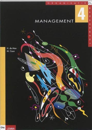 Organisatie & management / 4 Management - de Man, Boeken, Verzenden, Nieuw