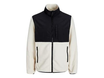 Veiling - Jack &amp; Jones Marvin Fleece Jacket Moonbeam - L, Nieuw