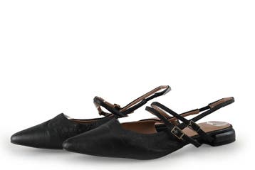 Manfield Ballerinas in maat 40 Zwart, Verzenden, Ballerina's