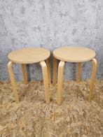 IKEA - Tabouret (2) - Frosta - Bouleau laminé - IKEA Frosta, Antiek en Kunst