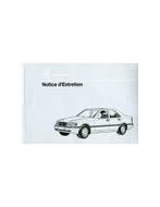1996 MERCEDES BENZ C KLASSE INSTRUCTIEBOEKJE FRANS, Ophalen of Verzenden