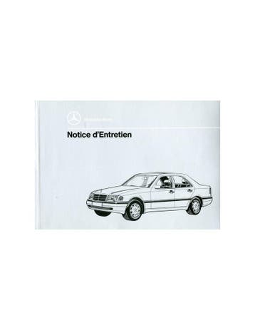 1996 MERCEDES BENZ C KLASSE INSTRUCTIEBOEKJE FRANS, Ophalen of Verzenden