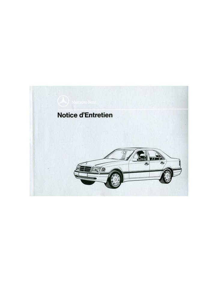 1996 MERCEDES BENZ C KLASSE INSTRUCTIEBOEKJE FRANS, Autos : Divers, Modes d'emploi & Notices d'utilisation, Enlèvement ou Envoi