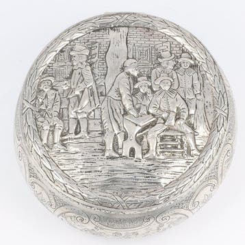 Cornelis Rietveld (Schoonhoven 1903) - Koektrommel - .833