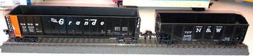 Bachmann H0 - Modeltrein goederenwagonset (4) - Sporen van, Hobby en Vrije tijd, Nieuw