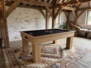 Nieuwe massieve eiken golfbiljart/topbiljart/stoppenbiljart, Sport en Fitness, Ophalen of Verzenden, Nieuw, Biljarttafel