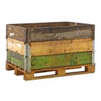 Gebruikte Opzetrand palletaanbieding 4x scharnierbaar, Ophalen of Verzenden