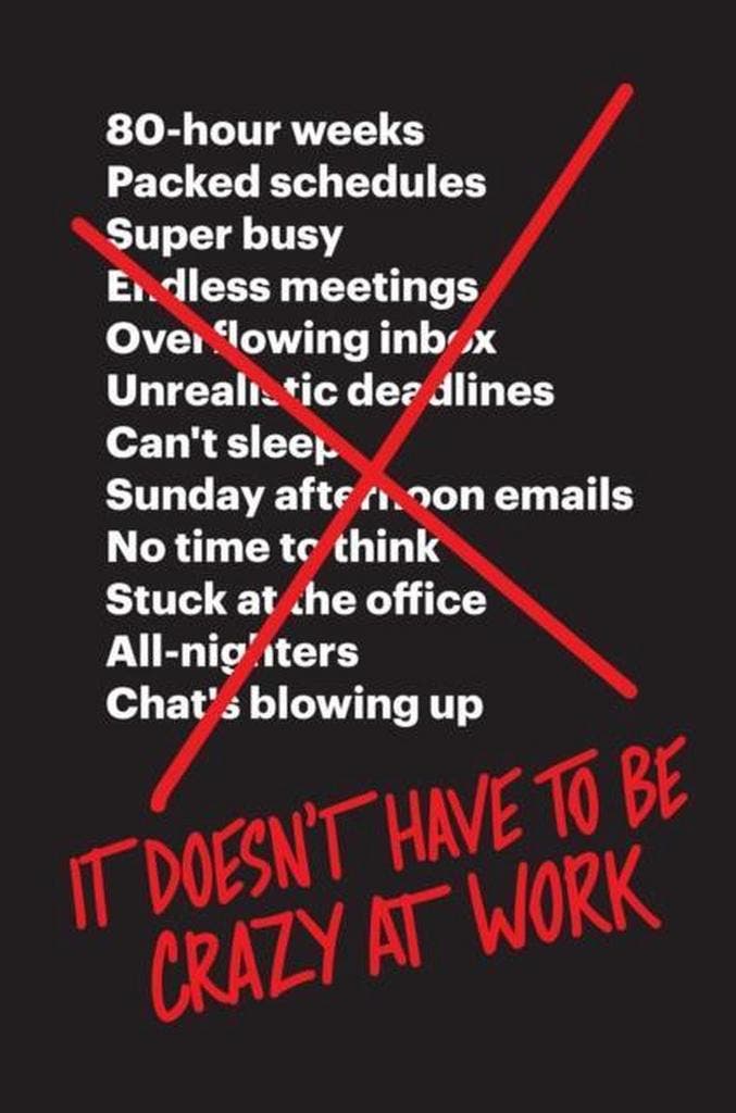 It Doesnt Have to Be Crazy at Work 9780008323448 Jason Fried, Boeken, Taal | Engels, Gelezen, Verzenden