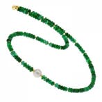 Zonder minimumprijs - Halsketting - 18 karaat Geel goud, Handtassen en Accessoires, Kettingen, Nieuw