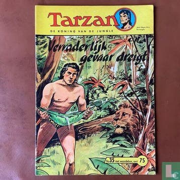 Tarzan - Verraderlijk gevaar dreigt - 1961, Verzenden, Maxon, Rex.