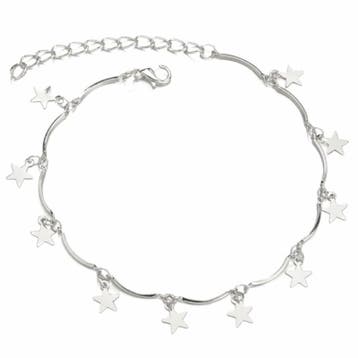 Fako Bijoux - Enkelbandje - Enkelsieraad - Sterretjes &, Verzenden, Nieuw