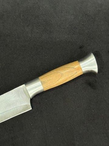 Custom Hand-Forged Premium Chefs Knife - Tafelmes - Staal,