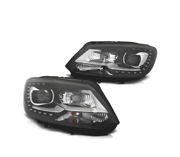 PHARES VOLKSWAGEN VW TOURAN 11-15 DAYLIGHT FOND NOIR, Verzenden