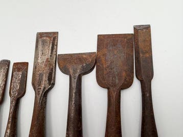 Werkgereedschap Vintage - Japanse houtsnijgereedschappen, Antiek en Kunst