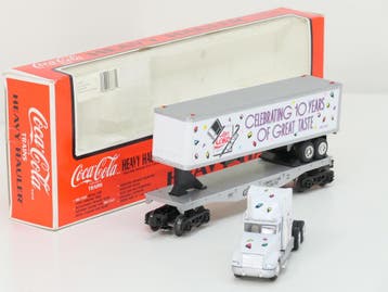 Schaal 0 K-Line K-6667TT Heavy Hauler Diet Coke 10th Anni..., Ophalen of Verzenden, Gebruikt, Overige typen, Analoog