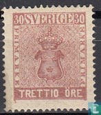 Zweden - Staatswapen - 1858, Verzenden
