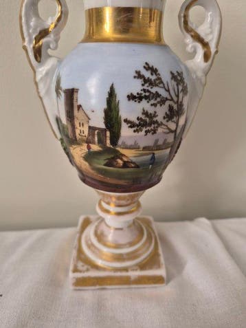 Porcelaine de Paris - Vaas - Porselein