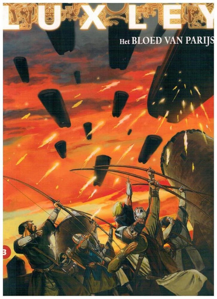 Het bloed van Parijs / Luxley / 3 9789077331811 F. Ruizgé, Boeken, Stripverhalen, Zo goed als nieuw, Verzenden