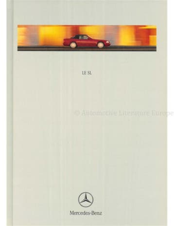 2000 MERCEDES BENZ SL HARDCOVER BROCHURE FRANS, Nieuw
