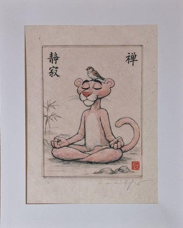 Emma Wildfang - Pink Panther Do Not Disturb - Series Zen, Nieuw in verpakking
