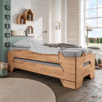 Infanskids Ruimte Besparend Opstapelbed Denver I - 90 x 200, Nieuw