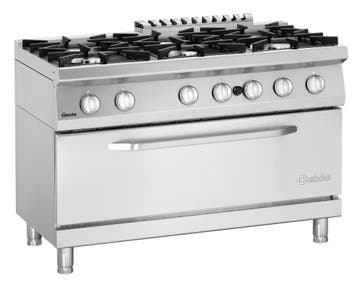 Gasfornuis | 700 | 6 Gaspitten | Gasoven 193L, Onderwarmte, Verzenden, Nieuw in verpakking