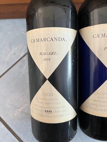 2001 Magari & 2001 Promis, Ca Marcanda Gaja - Toscane - 2