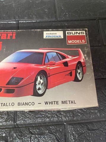 Buns 1:43 - Model sportwagen - Ferrari F40, Nieuw