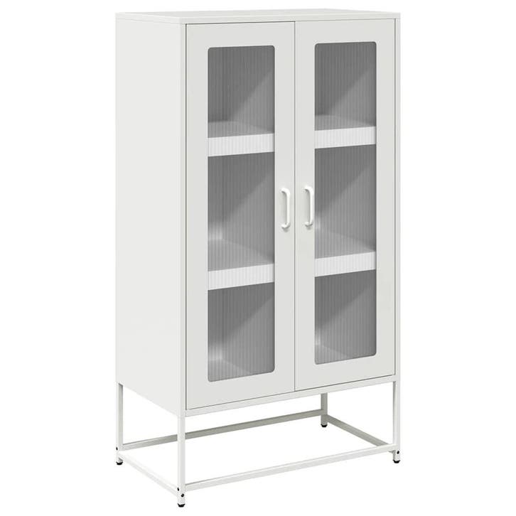 Hoge Kast Wit 68x39x123 | Retour Deal | 46% Korting!, Maison & Meubles, Armoires | Bibliothèques, Envoi