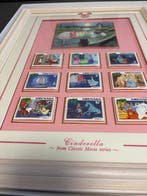 Walt Disney Ingelijste postzegelkunst - Cinderella - Limited, Verzamelen, Nieuw