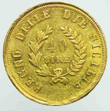 Italië, Koninkrijk der Twee Siciliën Gioachino Murat. 40