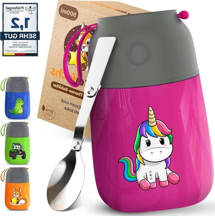 2dekans | FUNKELFUCHS® Thermobeker voor kindervoeding -, Enfants & Bébés, Aliments pour bébé & Accessoires, Enlèvement ou Envoi