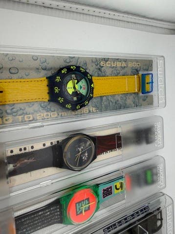Swatch - RARE VINTAGE SWATCH – EXCLUSIVE COLLECTOR’S LOT -, Nieuw