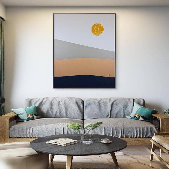Enzo Affaticati - LATE AFTERNOON . XXL, Antiquités & Art, Art | Objets design