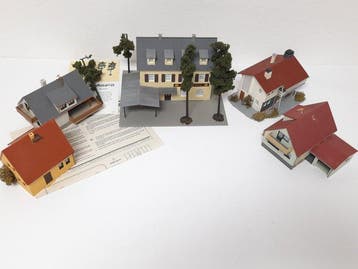 Piko, Auhagen H0 - 61830 - Treinset (5) - Landgasthof, Hobby & Loisirs créatifs, Trains miniatures | HO