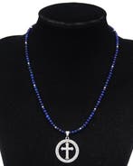 Lapis lazuli - Het Triomf-insigne - Kruis van Licht -, Antiek en Kunst