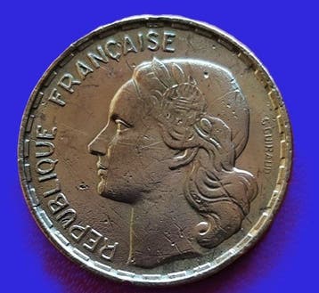 France. 50 Francs 1958 Guiraud (Sans prix de réserve), Postzegels en Munten
