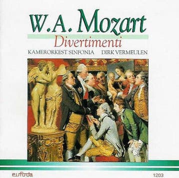 W.A. Mozart, Kamerorkest Sinfonia, Dirk Vermeulen - Divertim, Verzenden, Gebruikt