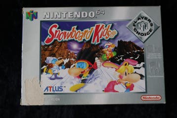 Snowboard Kids Nintendo 64 Boxed PAL Players Choice, Games en Spelcomputers, Games | Nintendo 64, Verzenden, Nieuw