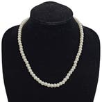 Fako Bijoux - Parelketting - 6mm - Glasparels - Parelmoer -, Handtassen en Accessoires, Kettingen, Verzenden, Nieuw