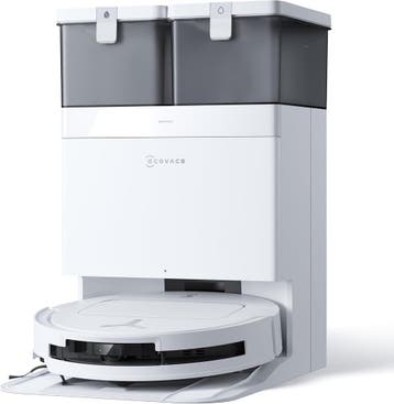 Ecovacs Deebot T50 OMNI Robotstofzuiger - Wit. Bespaar 41..., Verzenden, Zo goed als nieuw, Reservoir, Robotstofzuiger