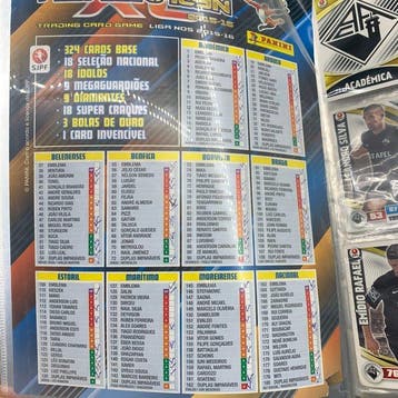 2015/16 Panini Adrenalyn XL Liga NOS 2015-16 – Football