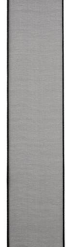 Lint Vivant Organza met draad 85 Zwart 25 mm per meter