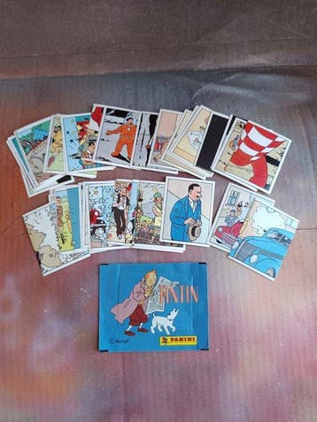 Panini Álbum completo TINTIN PANINI (1989) + Empty pack, Collections