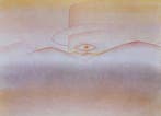 Jean-Michel Folon (1934-2005) - L’œil du crépuscule, Antiquités & Art